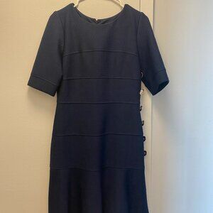 Laura Navy Blue Women's Dress Size 4